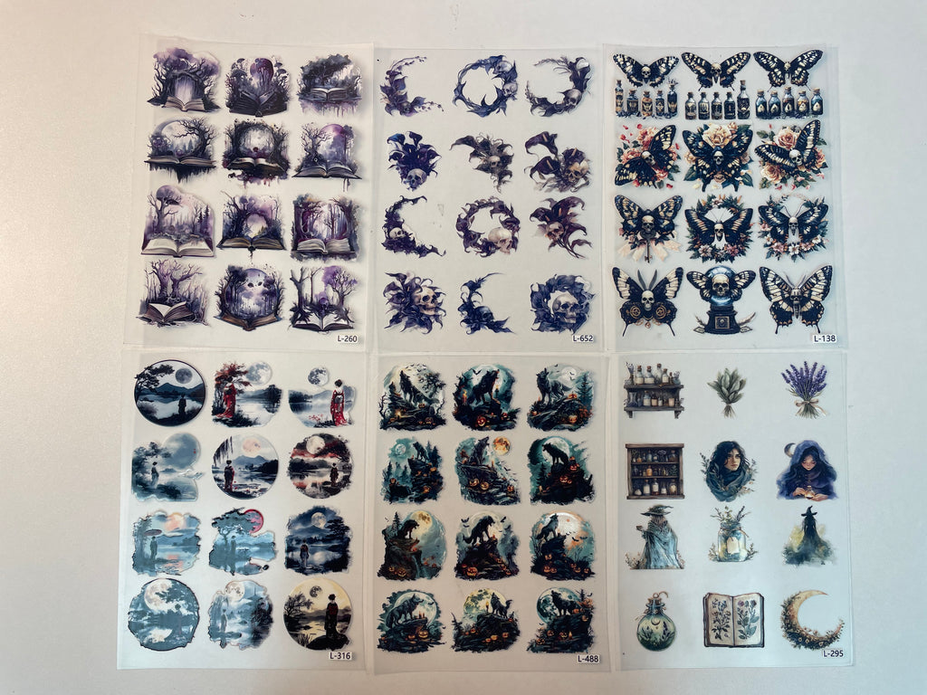 3D embossed stickers (A5 size, 15cm*20cm)