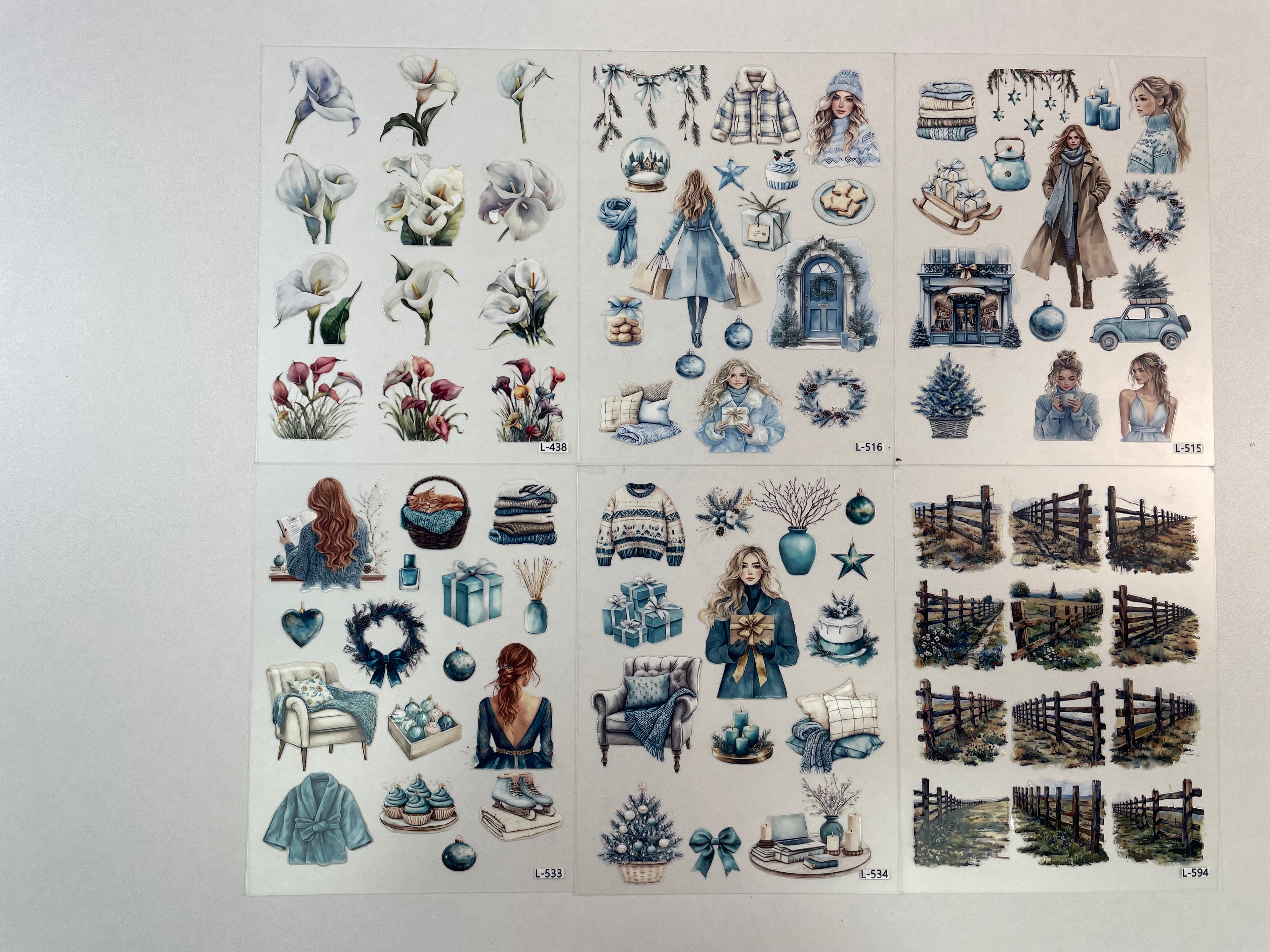 3D embossed stickers (A5 size, 15cm*20cm)