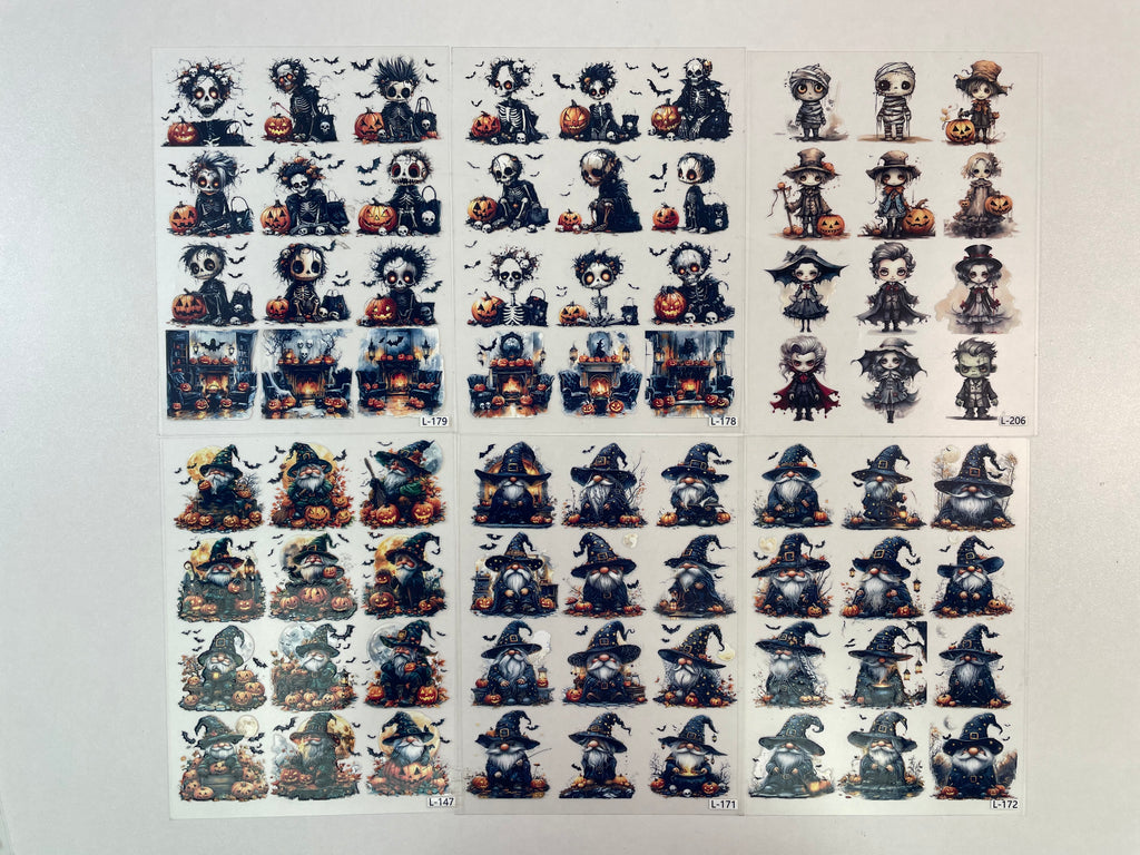 3D embossed stickers (A5 size, 15cm*20cm)