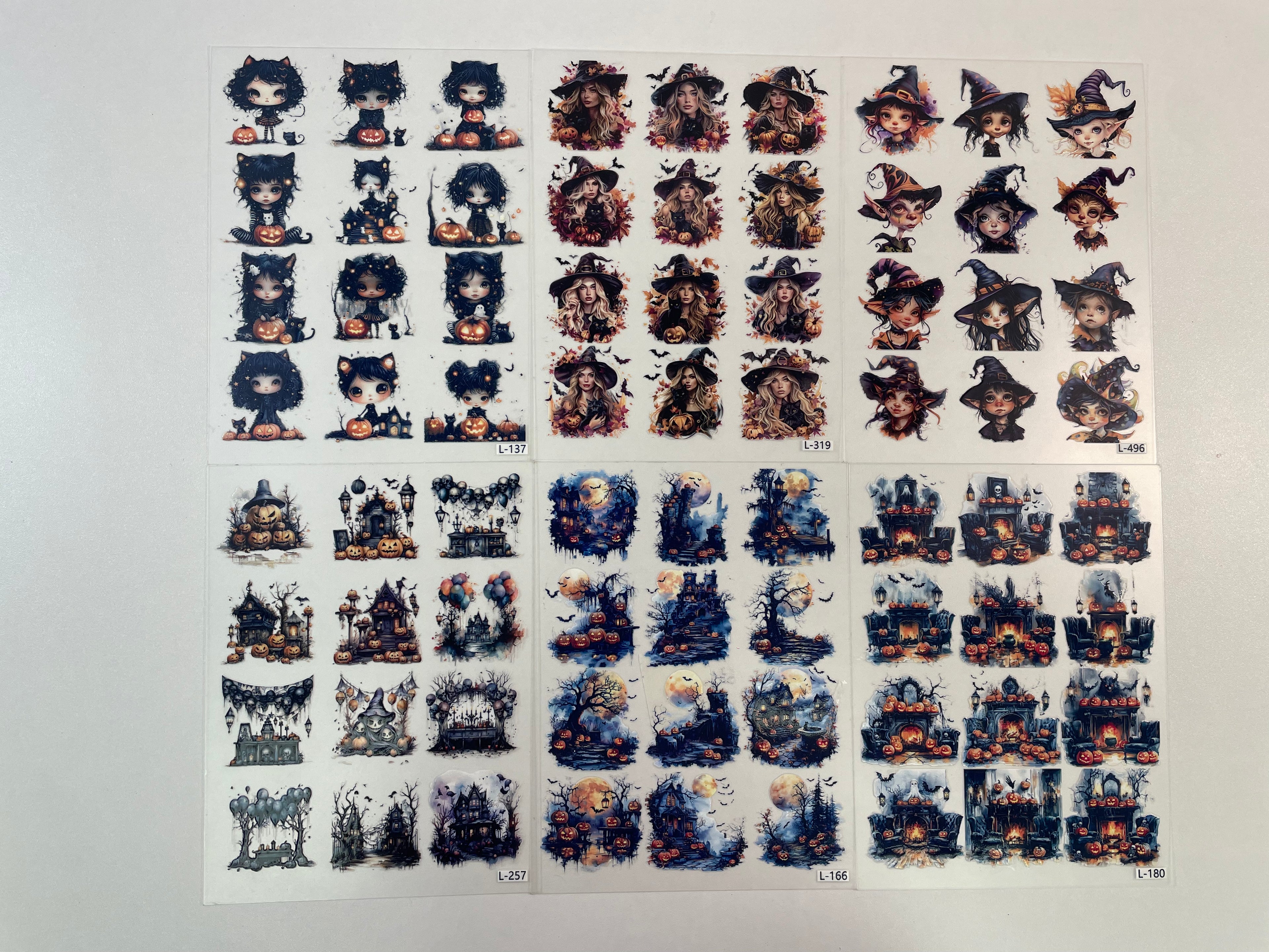 3D embossed stickers (A5 size, 15cm*20cm)