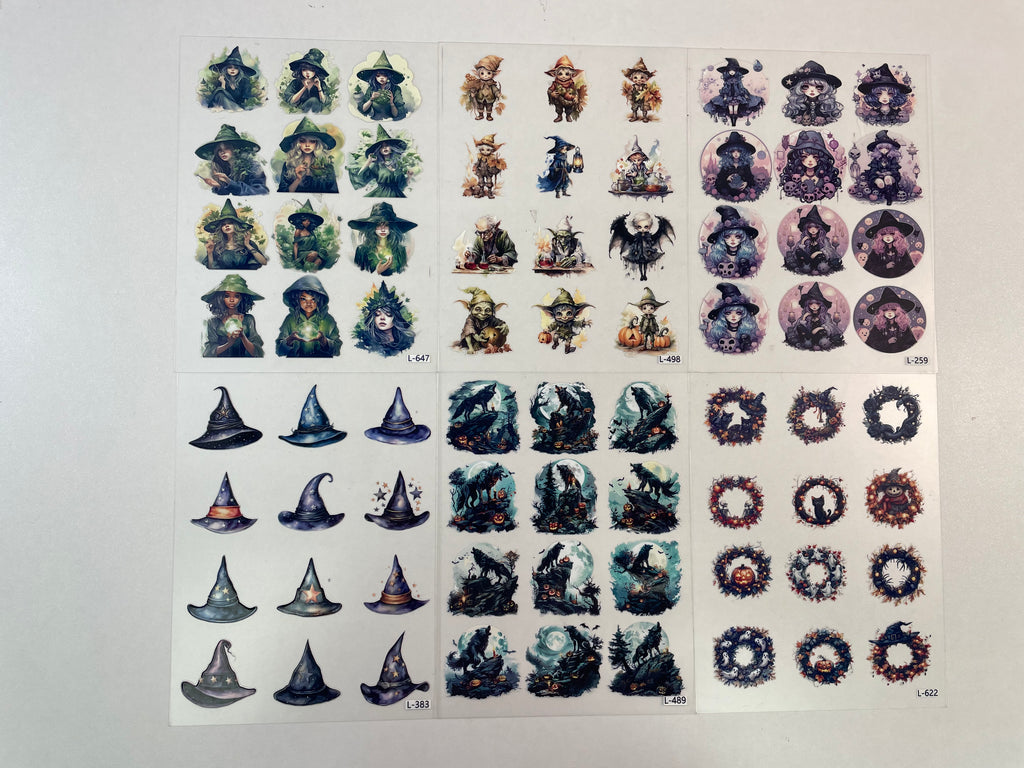 3D embossed stickers (A5 size, 15cm*20cm)
