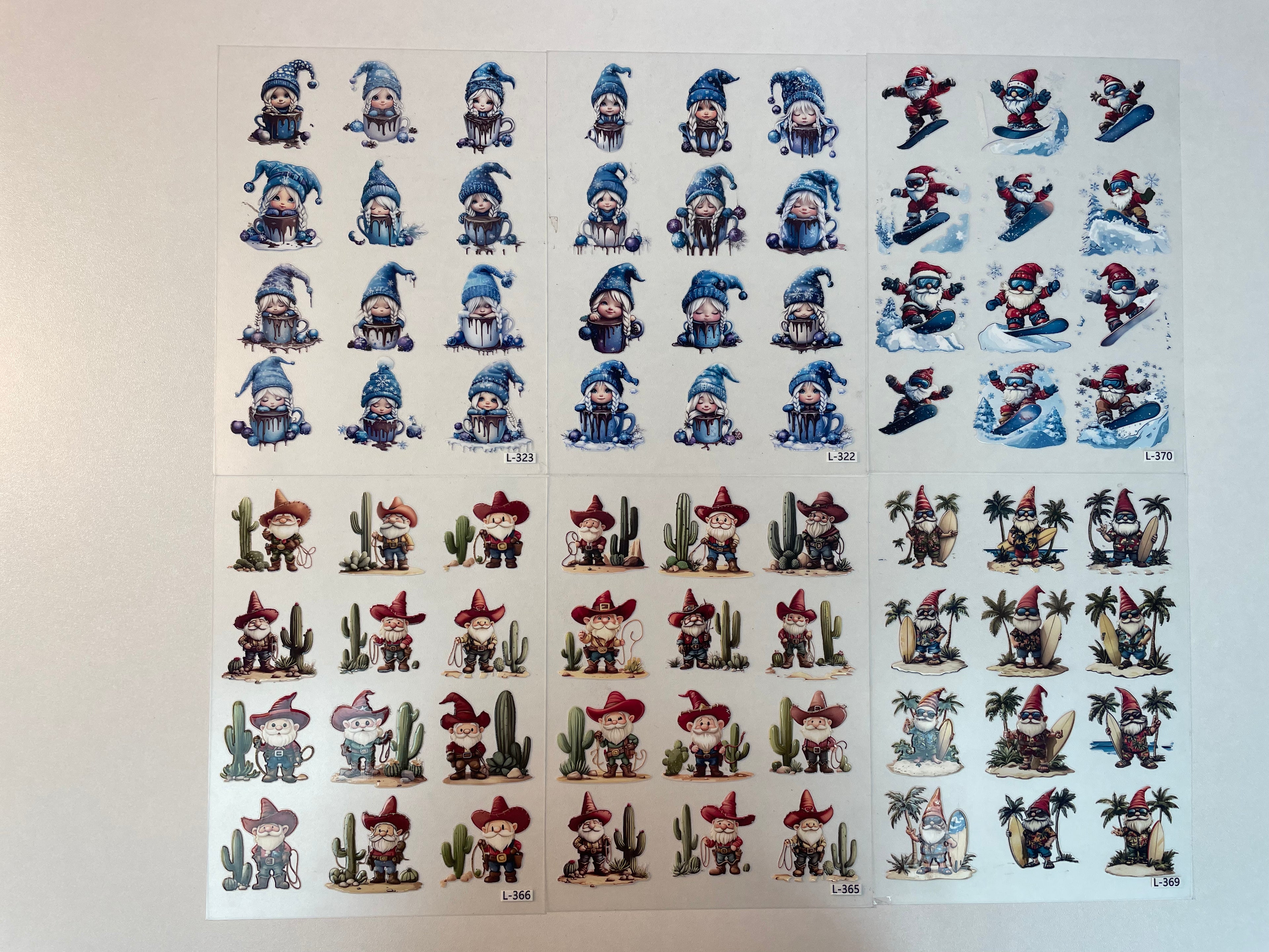 3D embossed stickers (A5 size, 15cm*20cm)