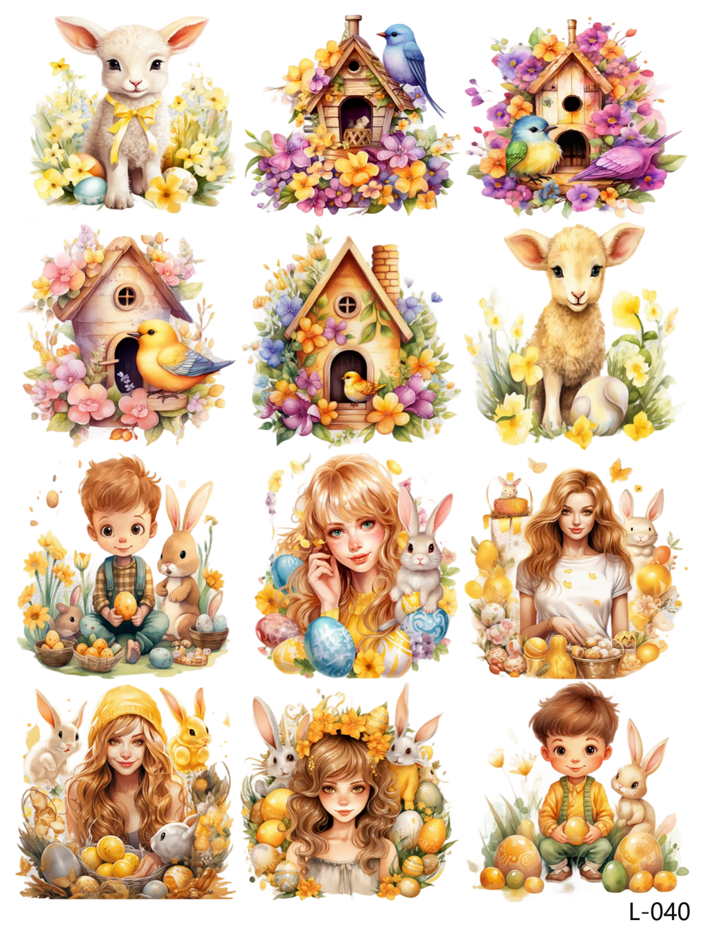 3D embossed stickers (A5 size, 15cm*20cm)