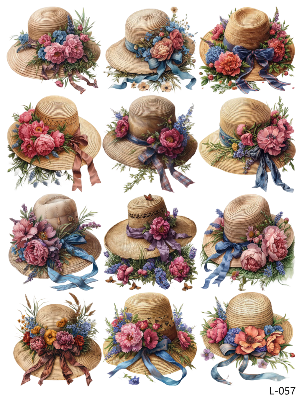 3D embossed stickers (A5 size, 15cm*20cm)