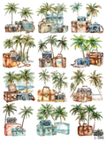 3D embossed stickers (A5 size, 15cm*20cm)