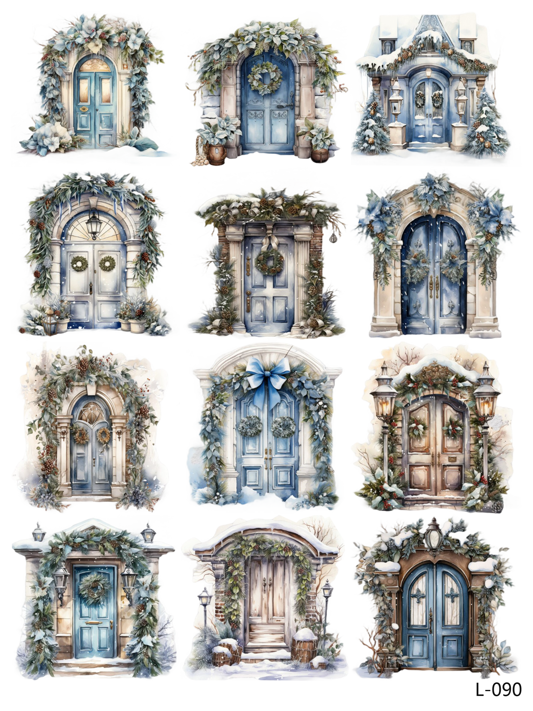 3D embossed stickers (A5 size, 15cm*20cm)