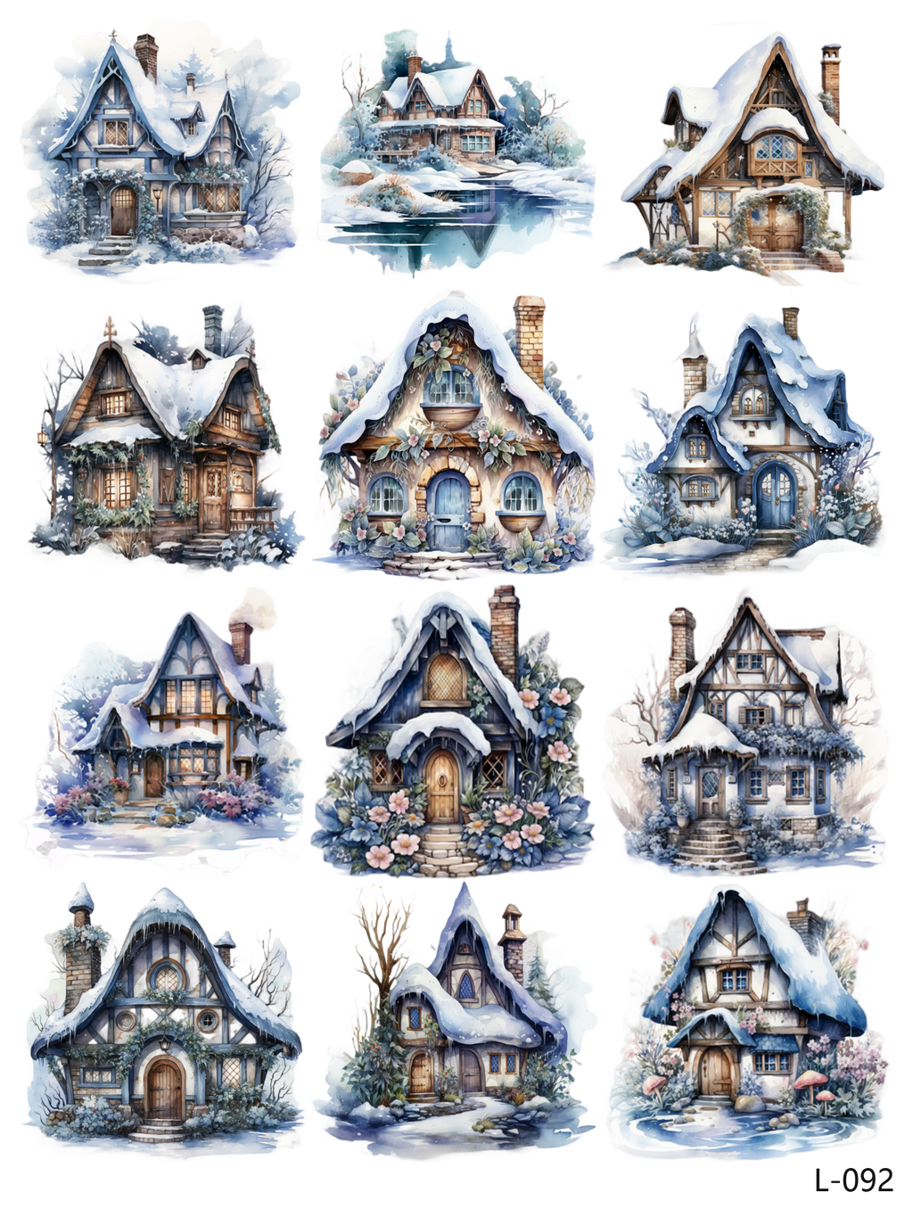 3D embossed stickers (A5 size, 15cm*20cm)