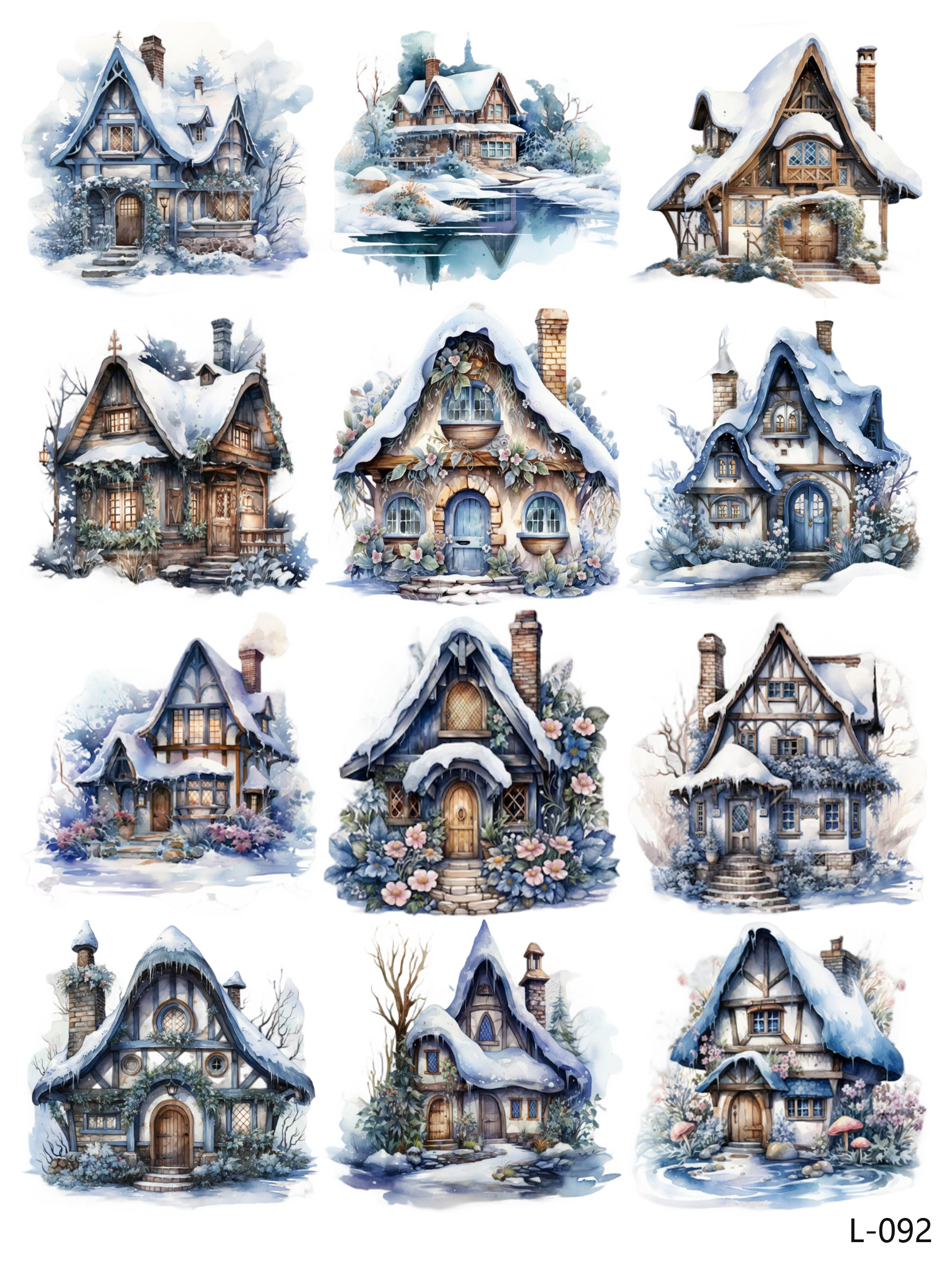 3D embossed stickers (A5 size, 15cm*20cm)