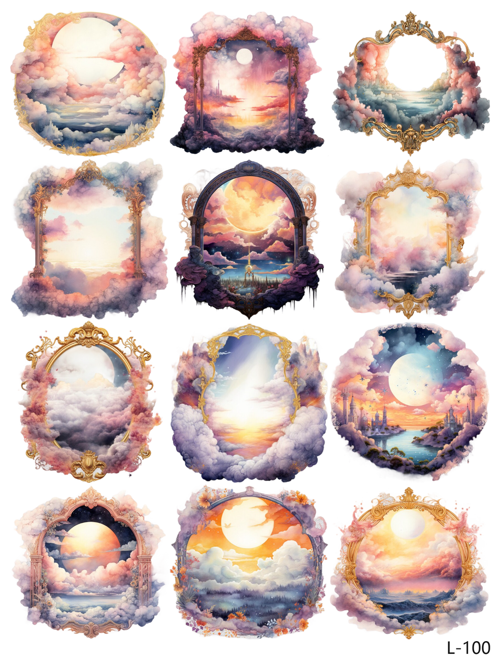 3D embossed stickers (A5 size, 15cm*20cm)