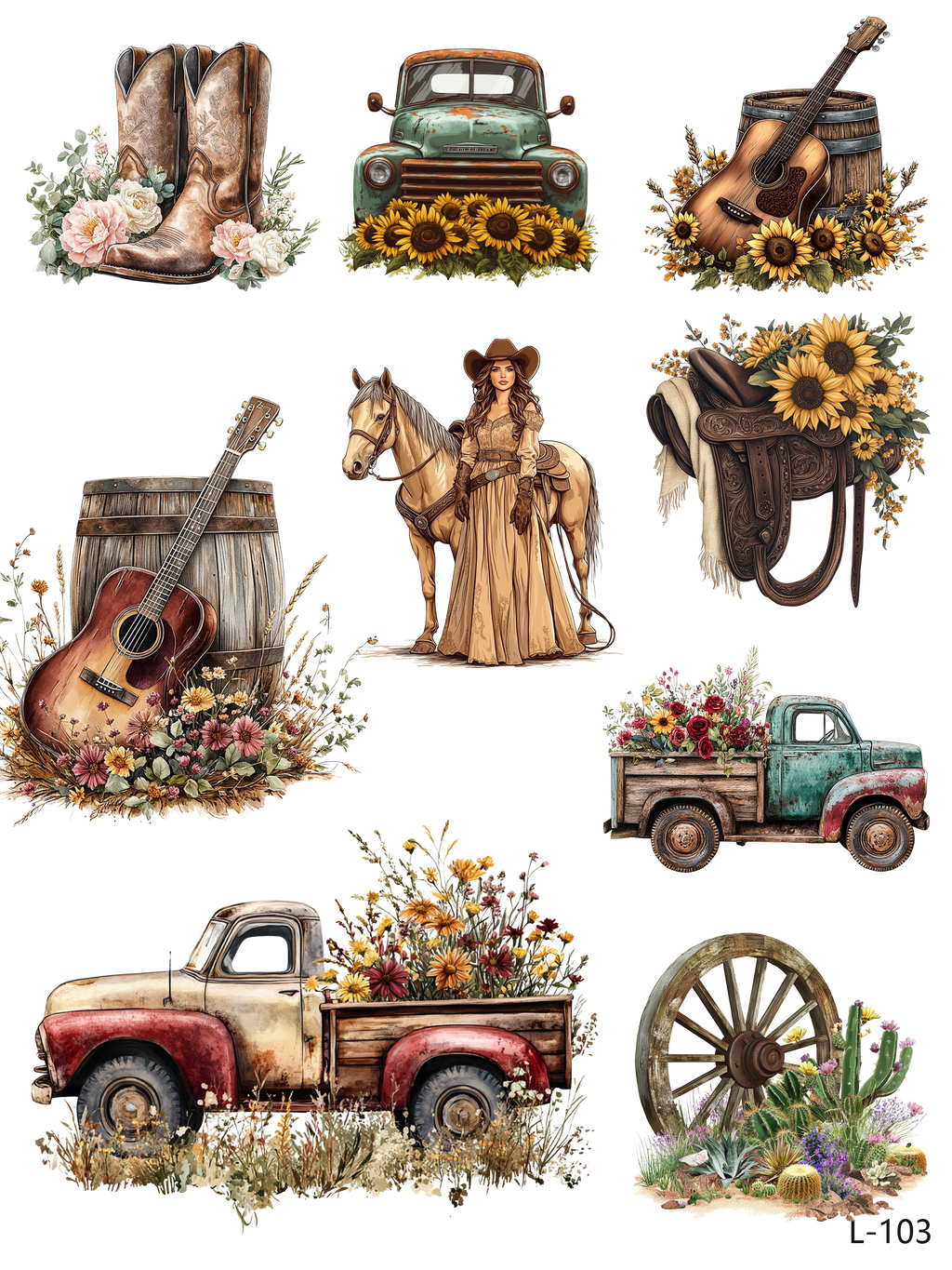 3D embossed stickers (A5 size, 15cm*20cm)