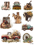 3D embossed stickers (A5 size, 15cm*20cm)