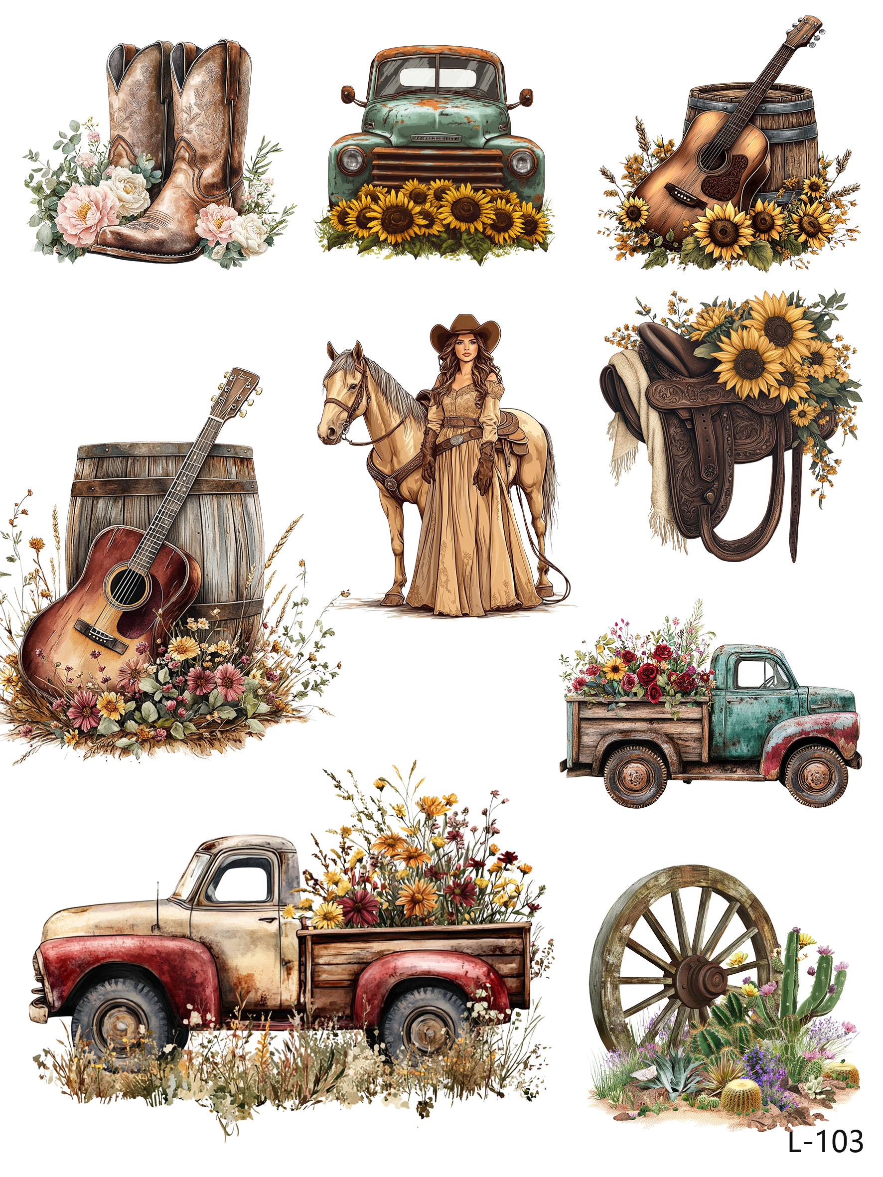 3D embossed stickers (A5 size, 15cm*20cm)