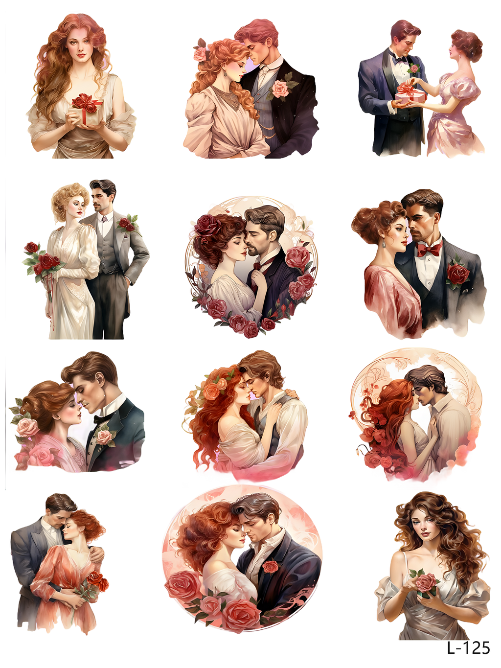 3D embossed stickers (A5 size, 15cm*20cm)