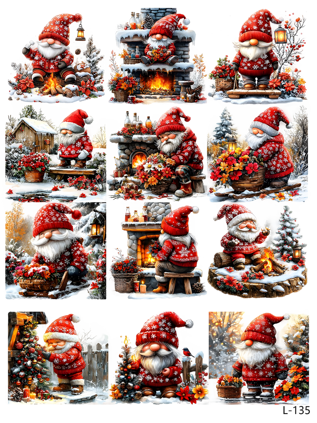 3D embossed stickers (A5 size, 15cm*20cm)