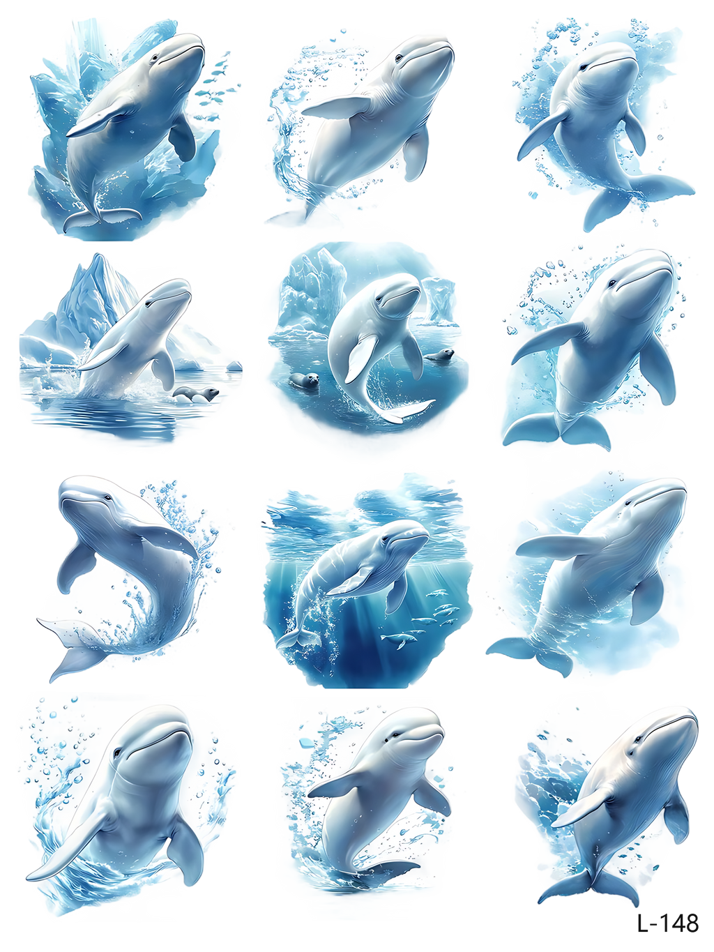 3D embossed stickers (A5 size, 15cm*20cm)
