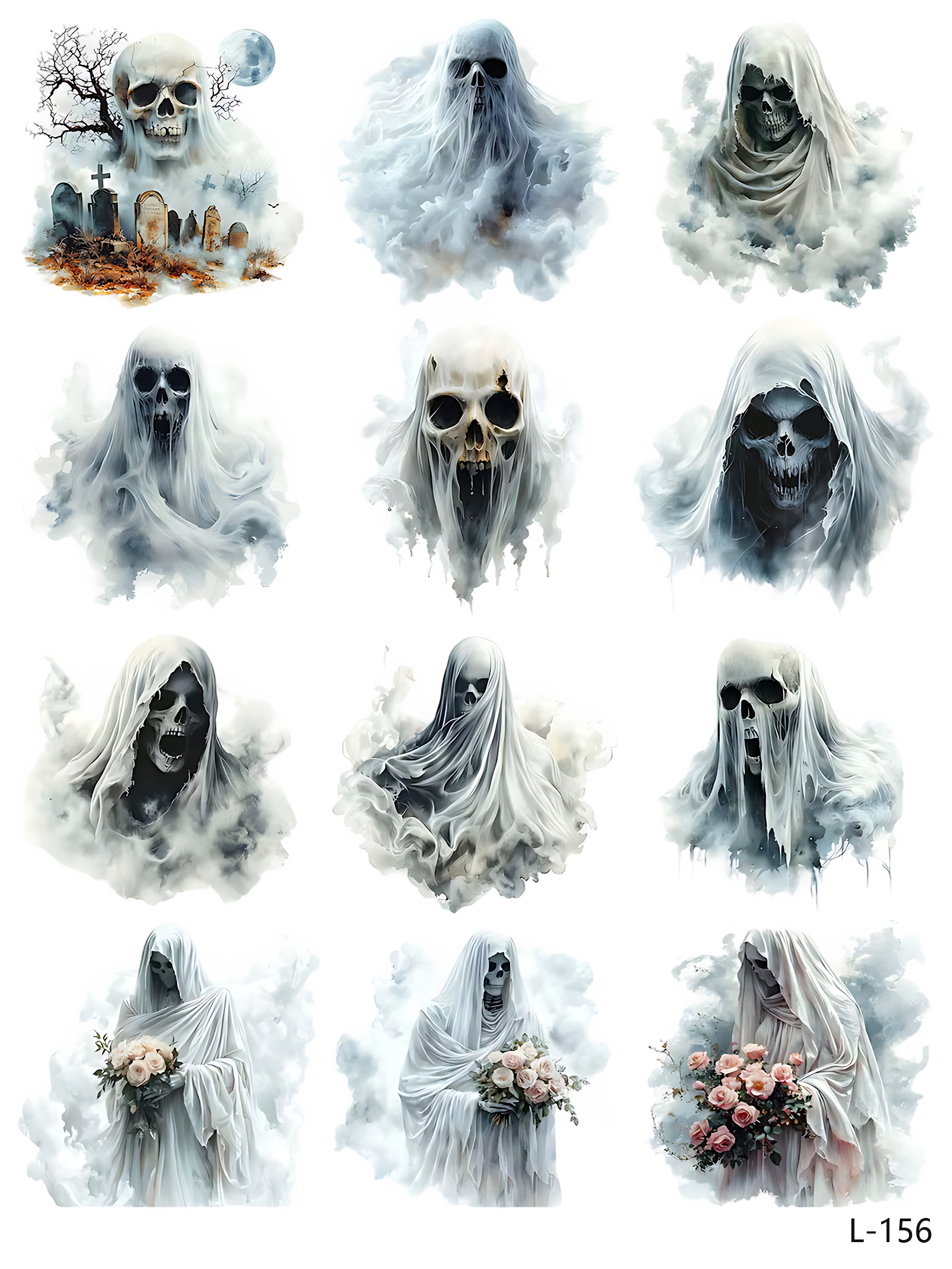 3D embossed stickers (A5 size, 15cm*20cm)