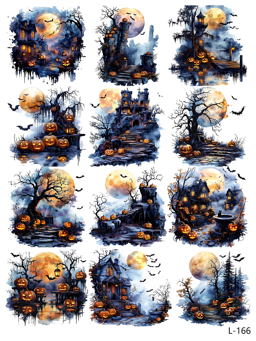 3D embossed stickers (A5 size, 15cm*20cm)