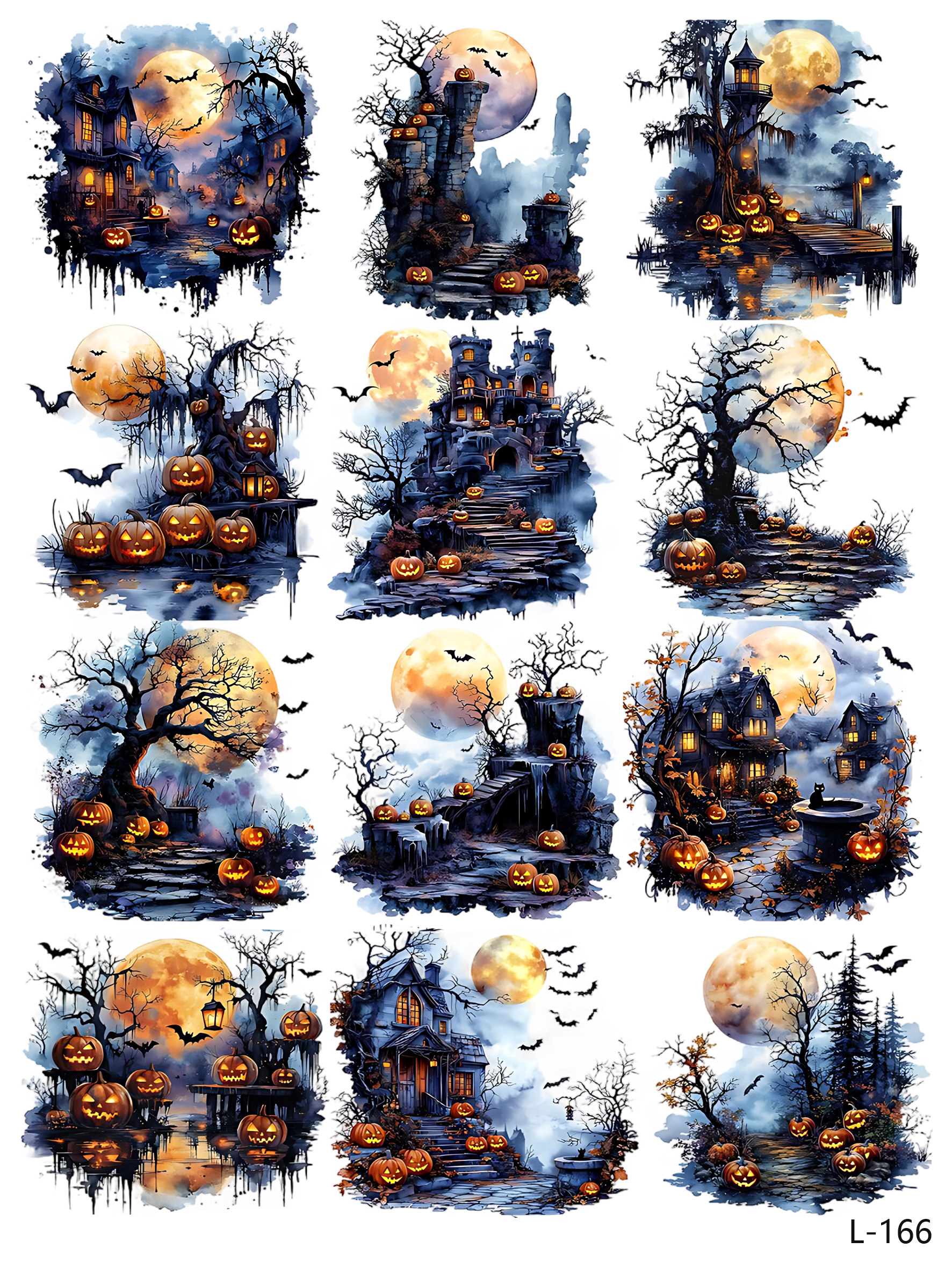 3D embossed stickers (A5 size, 15cm*20cm)