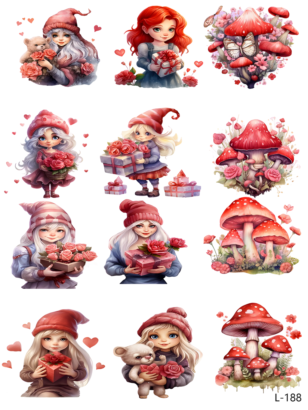 3D embossed stickers (A5 size, 15cm*20cm)