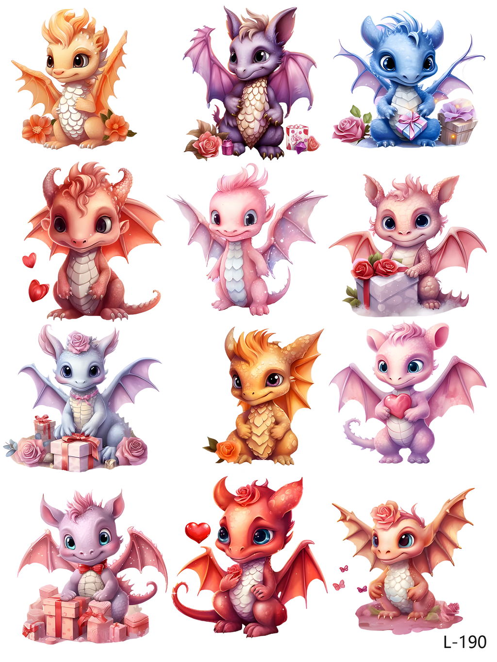 3D embossed stickers (A5 size, 15cm*20cm)
