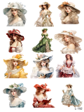 3D embossed stickers (A5 size, 15cm*20cm)