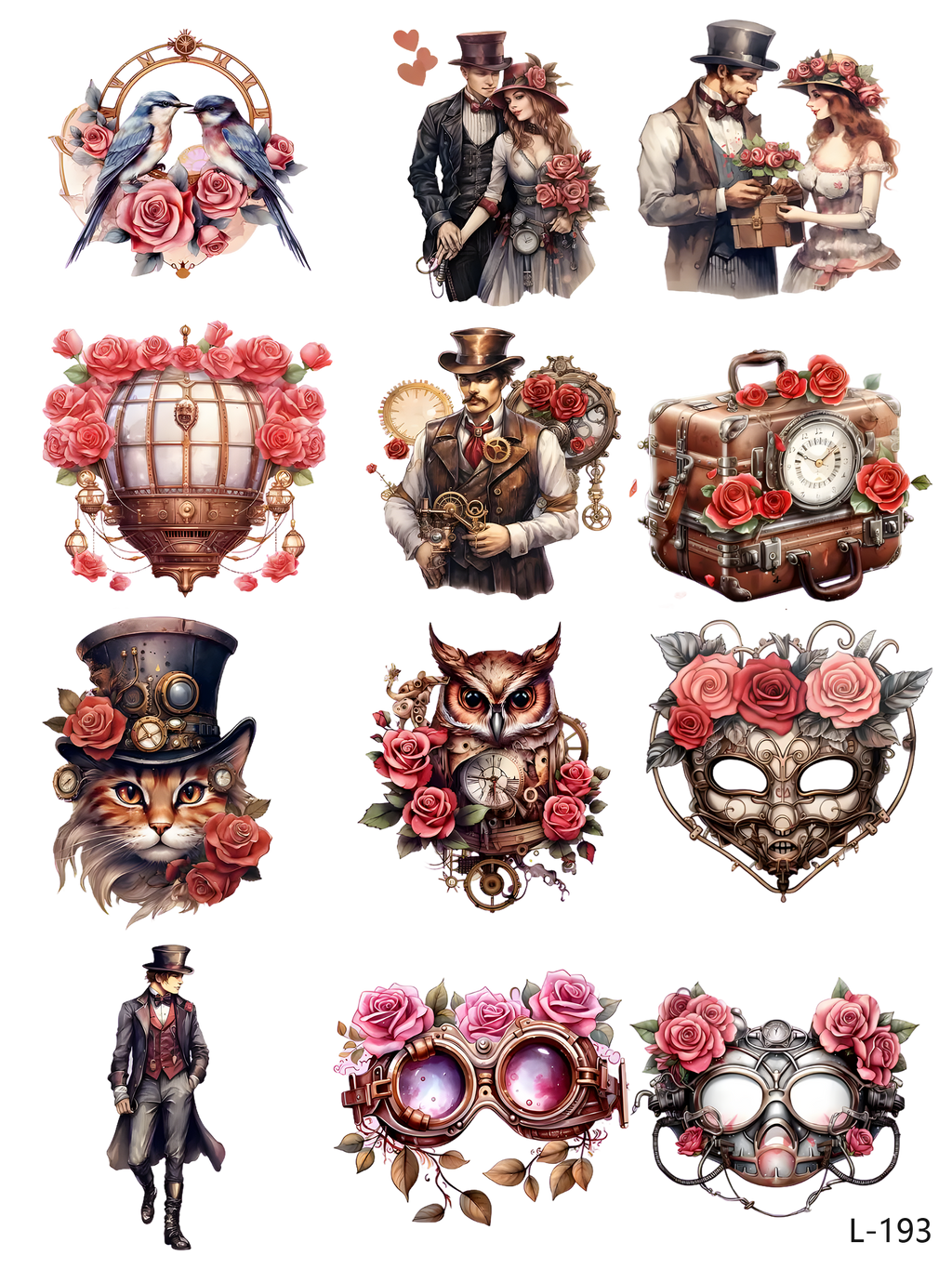 3D embossed stickers (A5 size, 15cm*20cm)