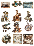 3D embossed stickers (A5 size, 15cm*20cm)
