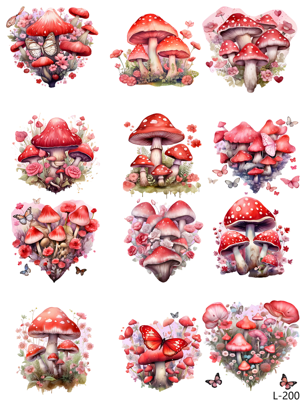 3D embossed stickers (A5 size, 15cm*20cm)