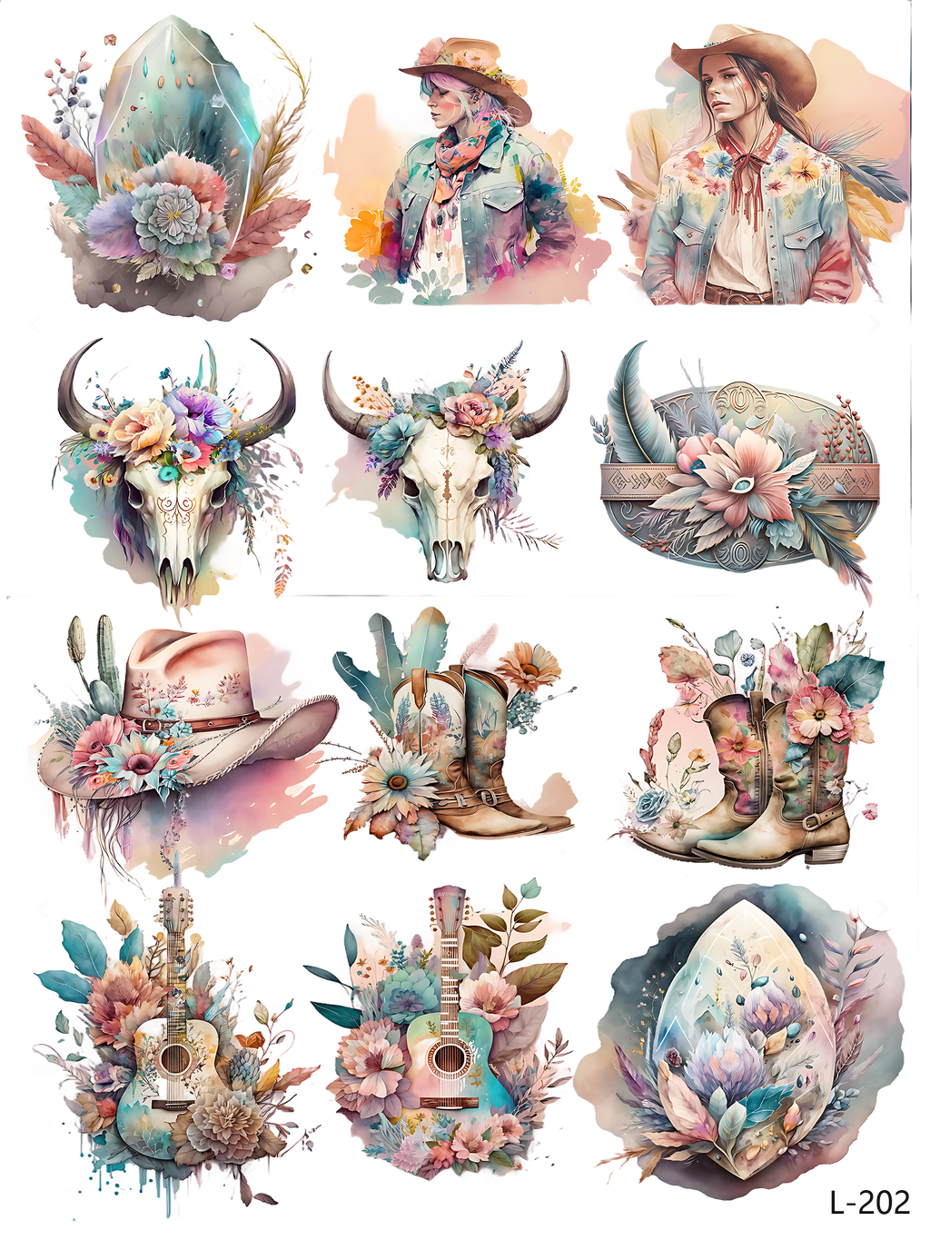 3D embossed stickers (A5 size, 15cm*20cm)