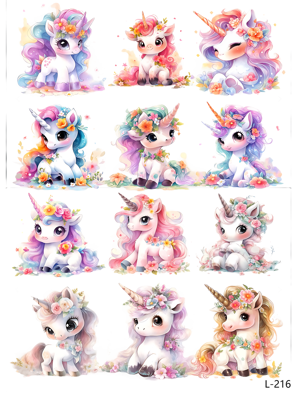 3D embossed stickers (A5 size, 15cm*20cm)