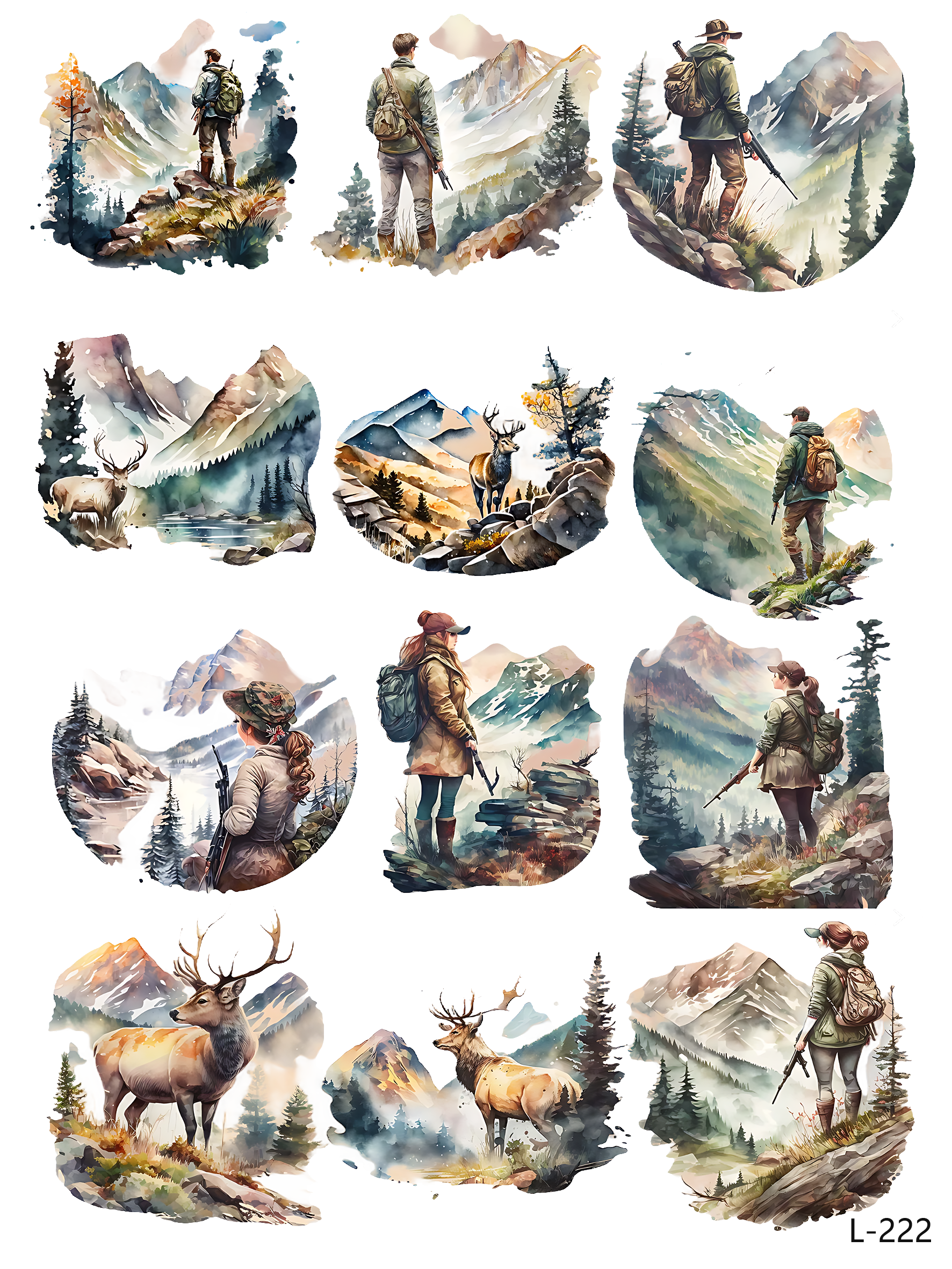 3D embossed stickers (A5 size, 15cm*20cm)