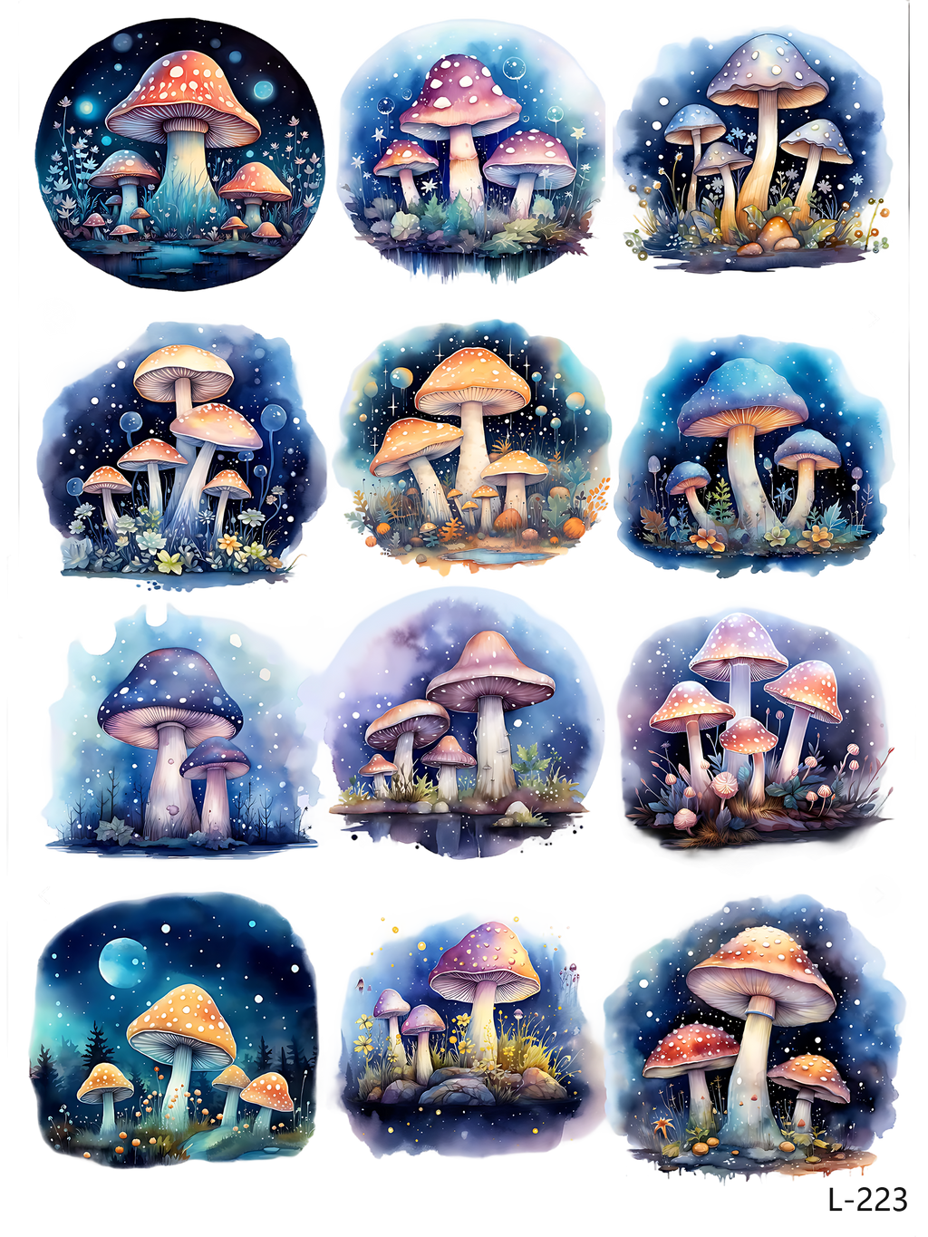 3D embossed stickers (A5 size, 15cm*20cm)