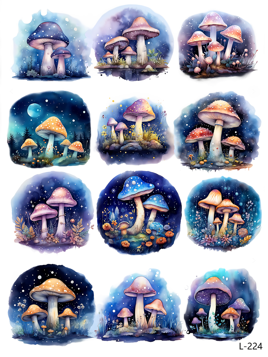 3D embossed stickers (A5 size, 15cm*20cm)