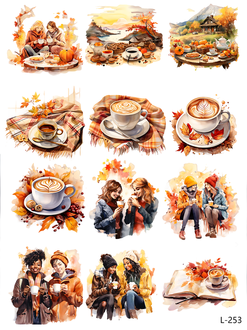 3D embossed stickers (A5 size, 15cm*20cm)