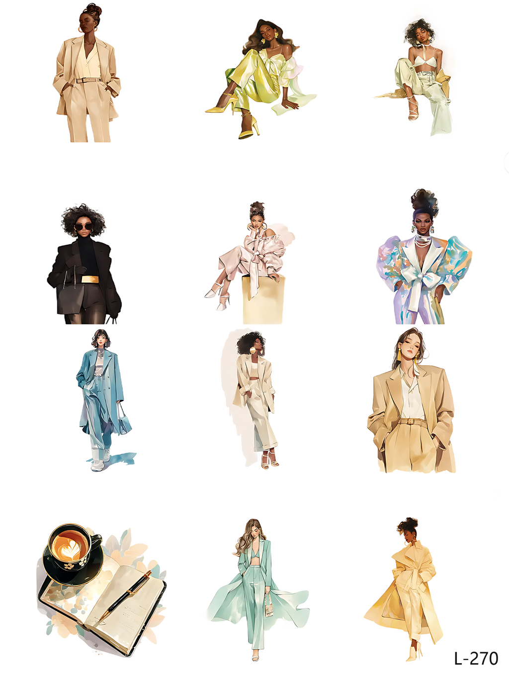 3D embossed stickers (A5 size, 15cm*20cm)