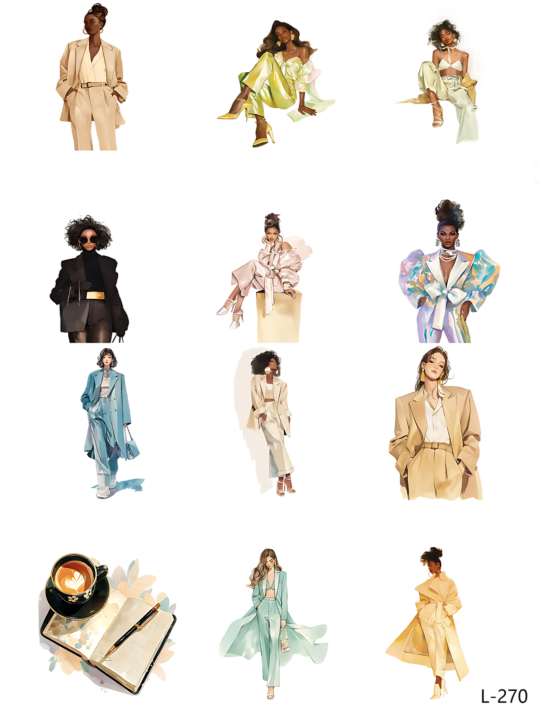 3D embossed stickers (A5 size, 15cm*20cm)