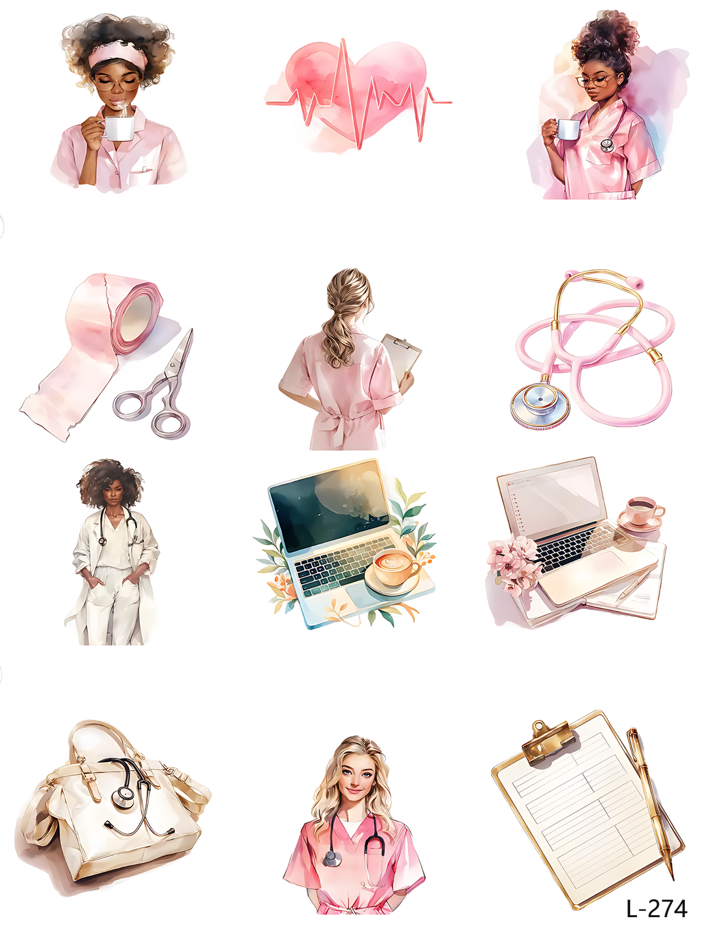 3D embossed stickers (A5 size, 15cm*20cm)