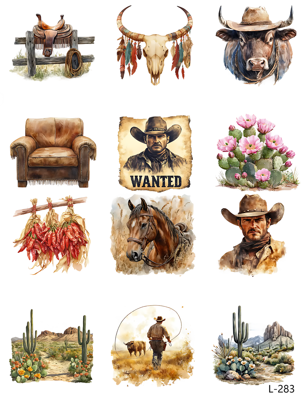 3D embossed stickers (A5 size, 15cm*20cm)