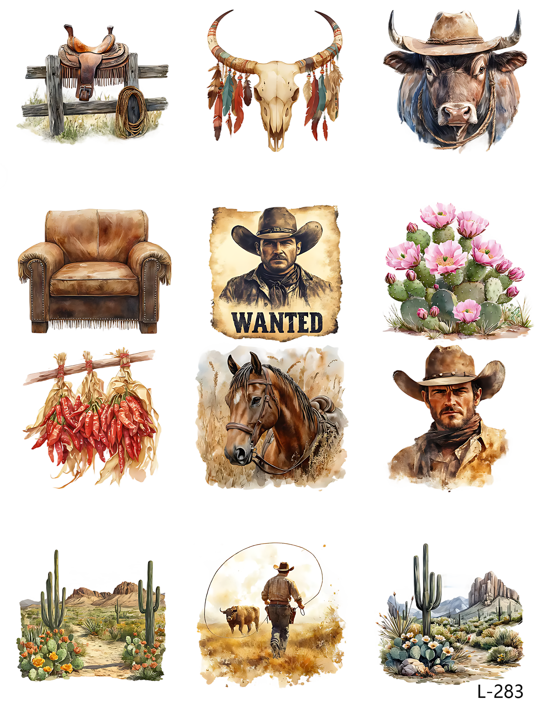 3D embossed stickers (A5 size, 15cm*20cm)