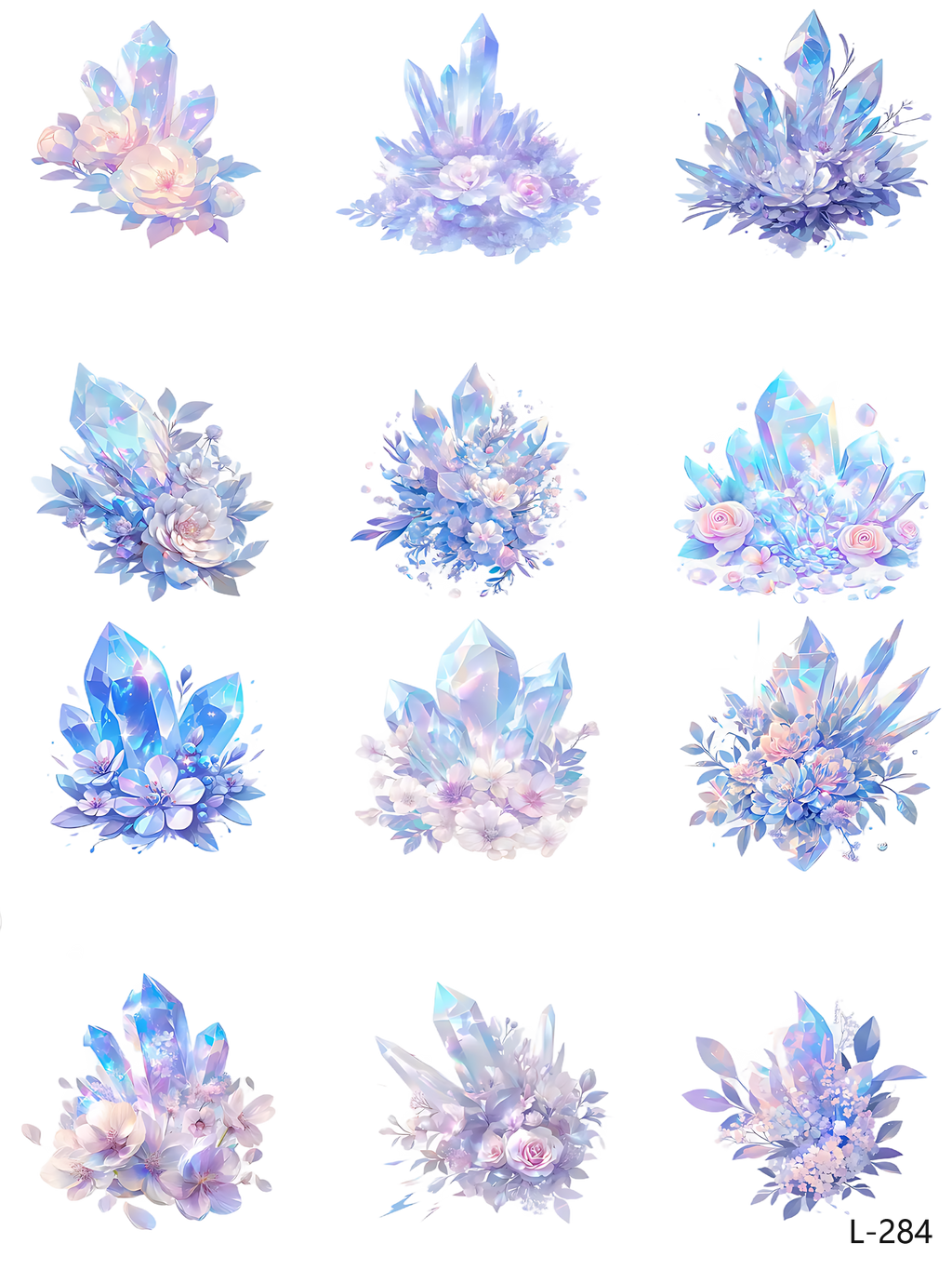 3D embossed stickers (A5 size, 15cm*20cm)