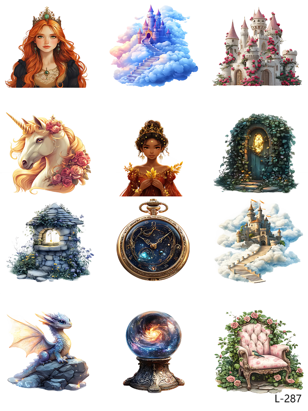 3D embossed stickers (A5 size, 15cm*20cm)