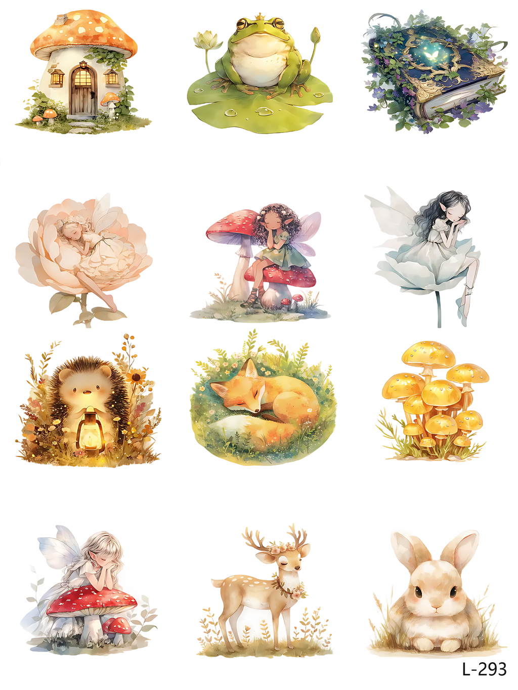 3D embossed stickers (A5 size, 15cm*20cm)