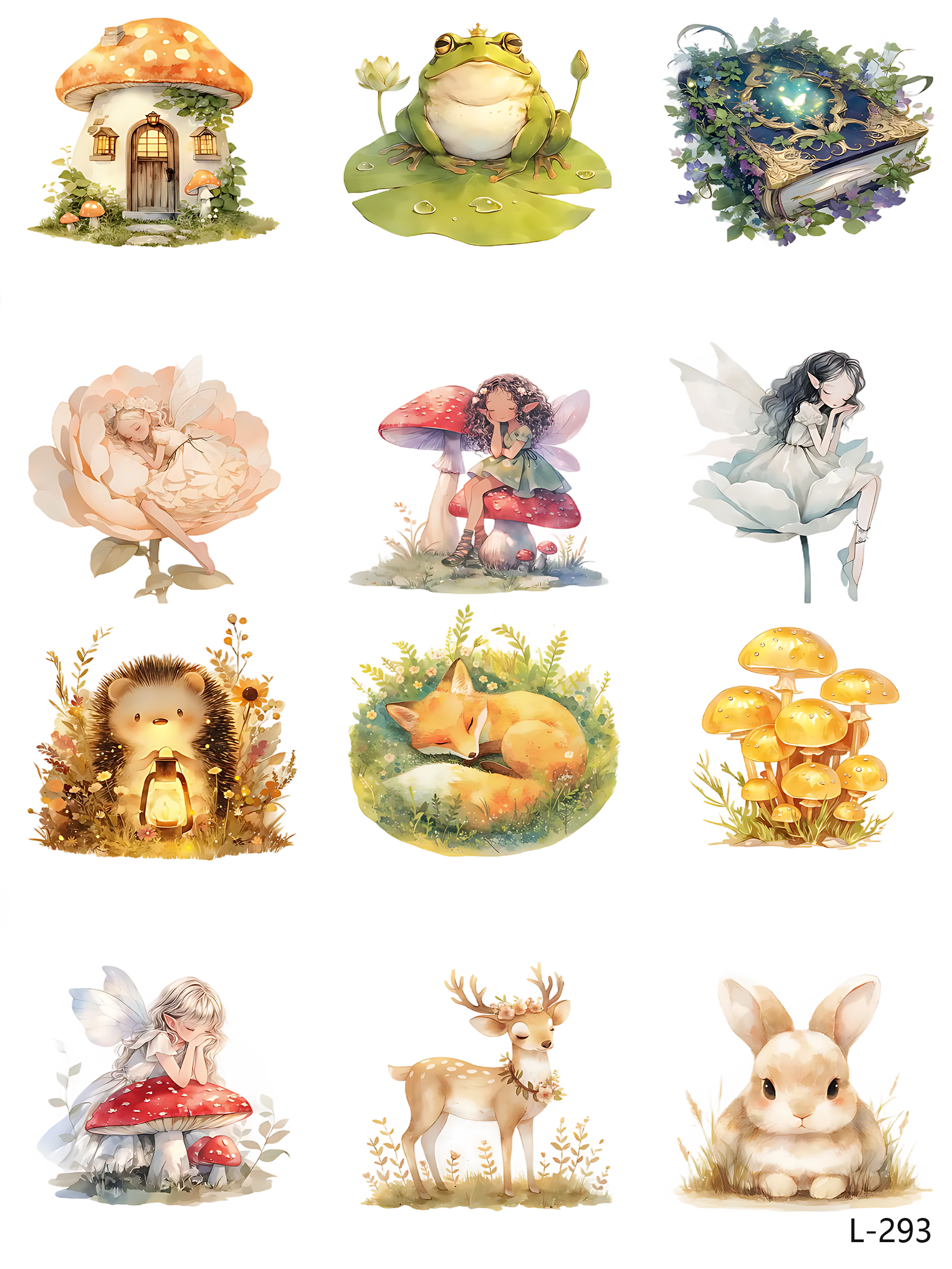 3D embossed stickers (A5 size, 15cm*20cm)