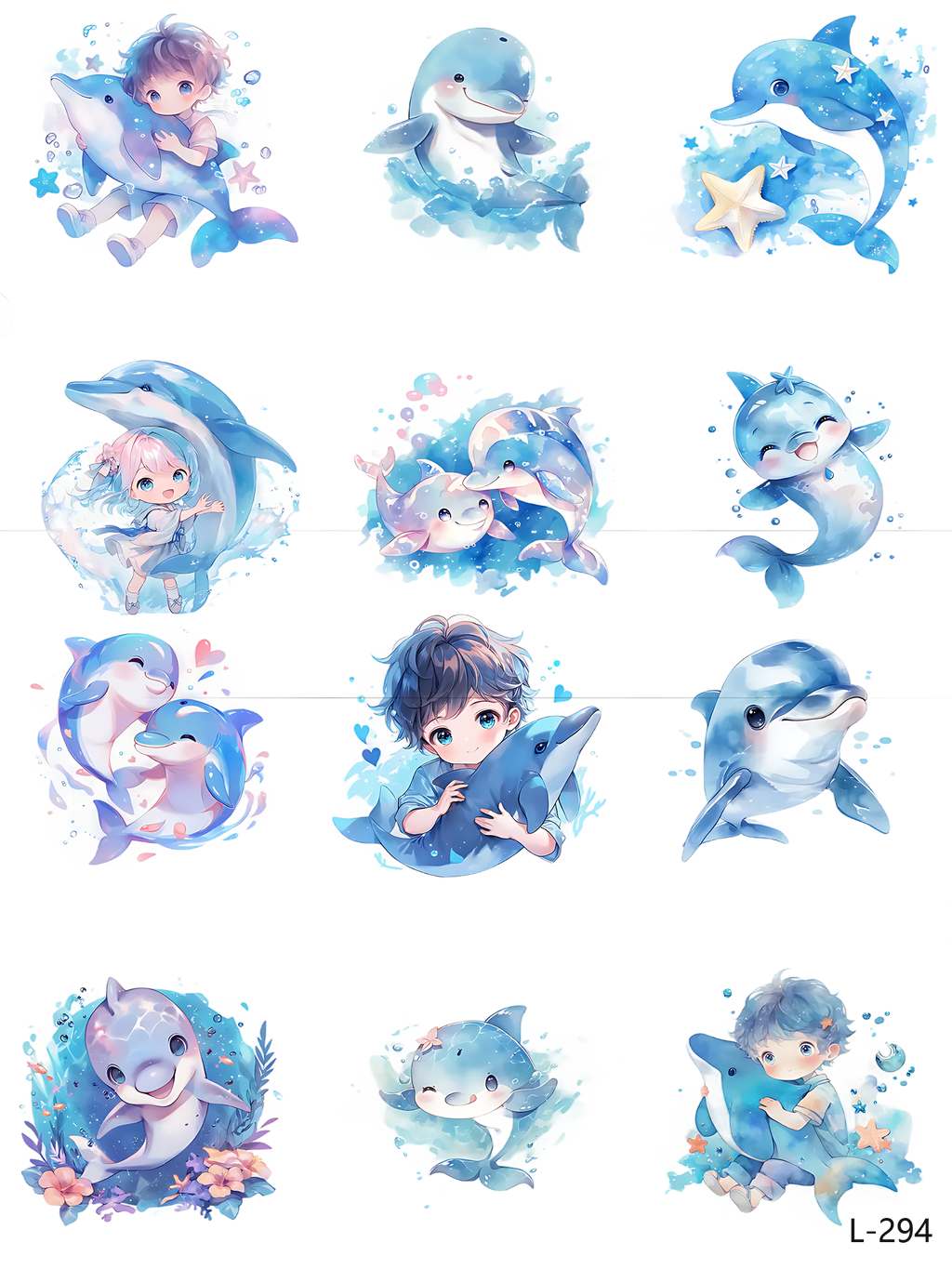 3D embossed stickers (A5 size, 15cm*20cm)