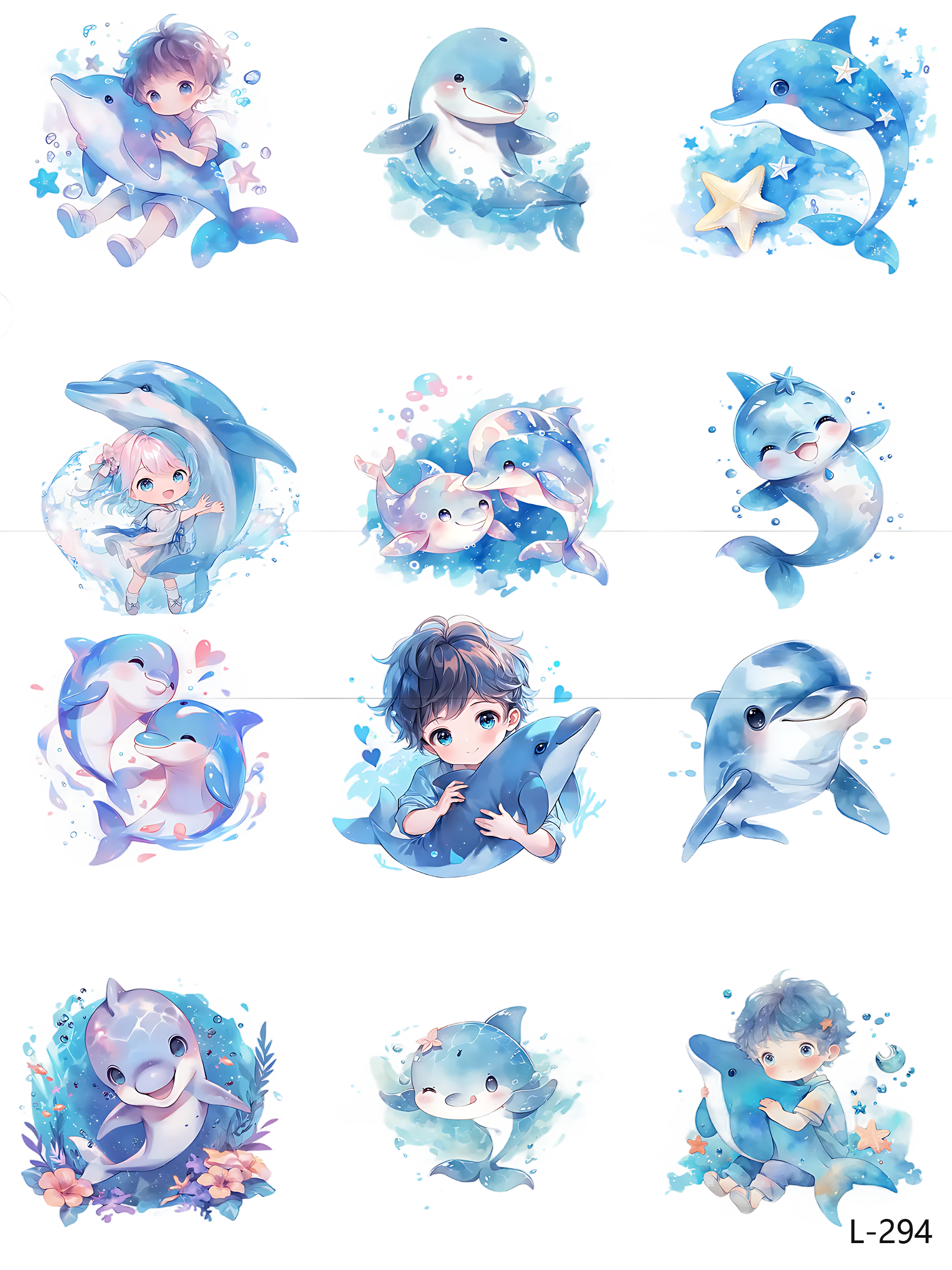 3D embossed stickers (A5 size, 15cm*20cm)