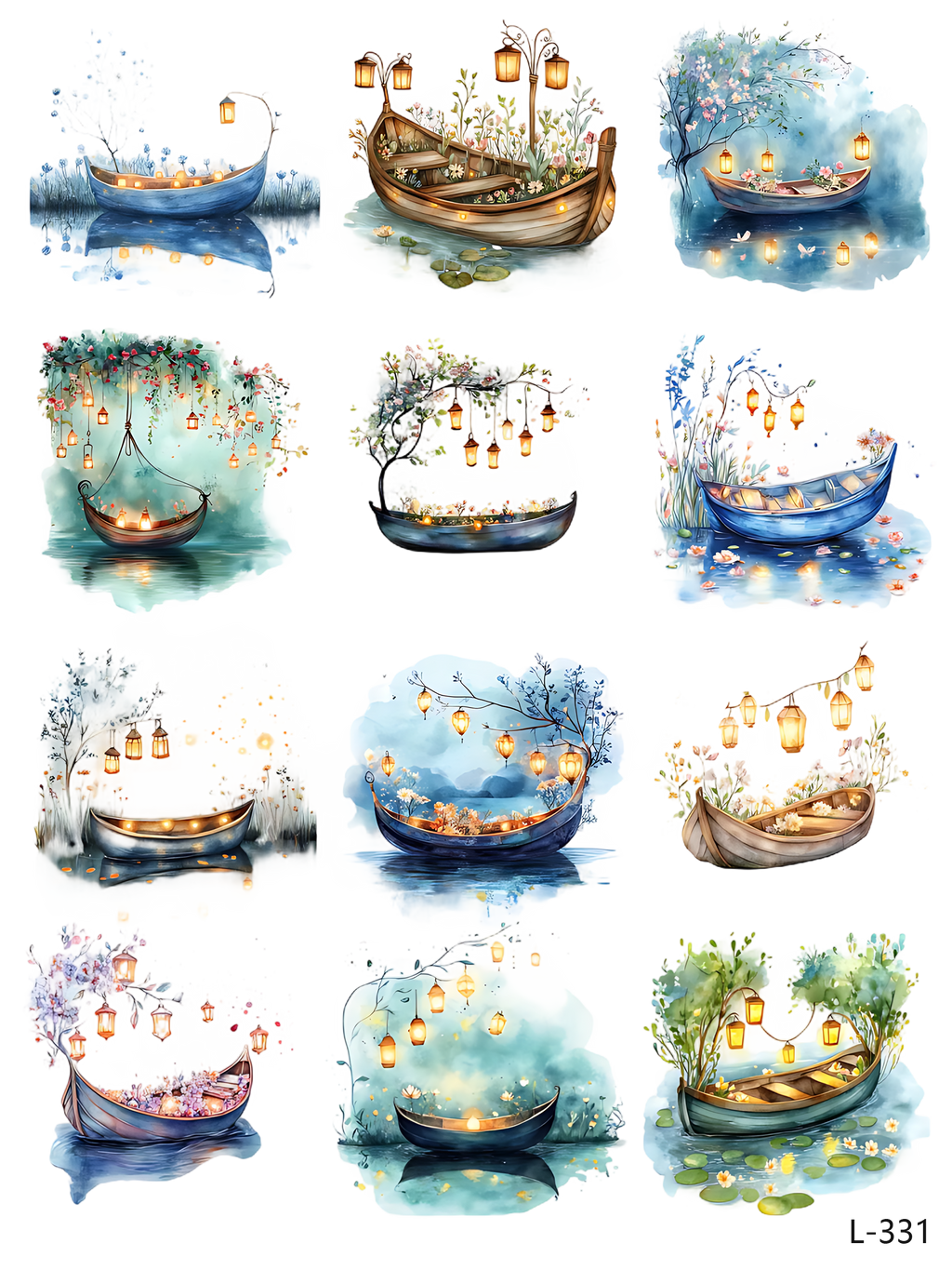3D embossed stickers (A5 size, 15cm*20cm)