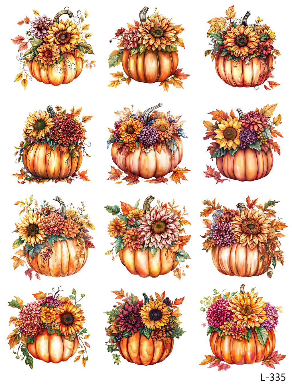 3D embossed stickers (A5 size, 15cm*20cm)