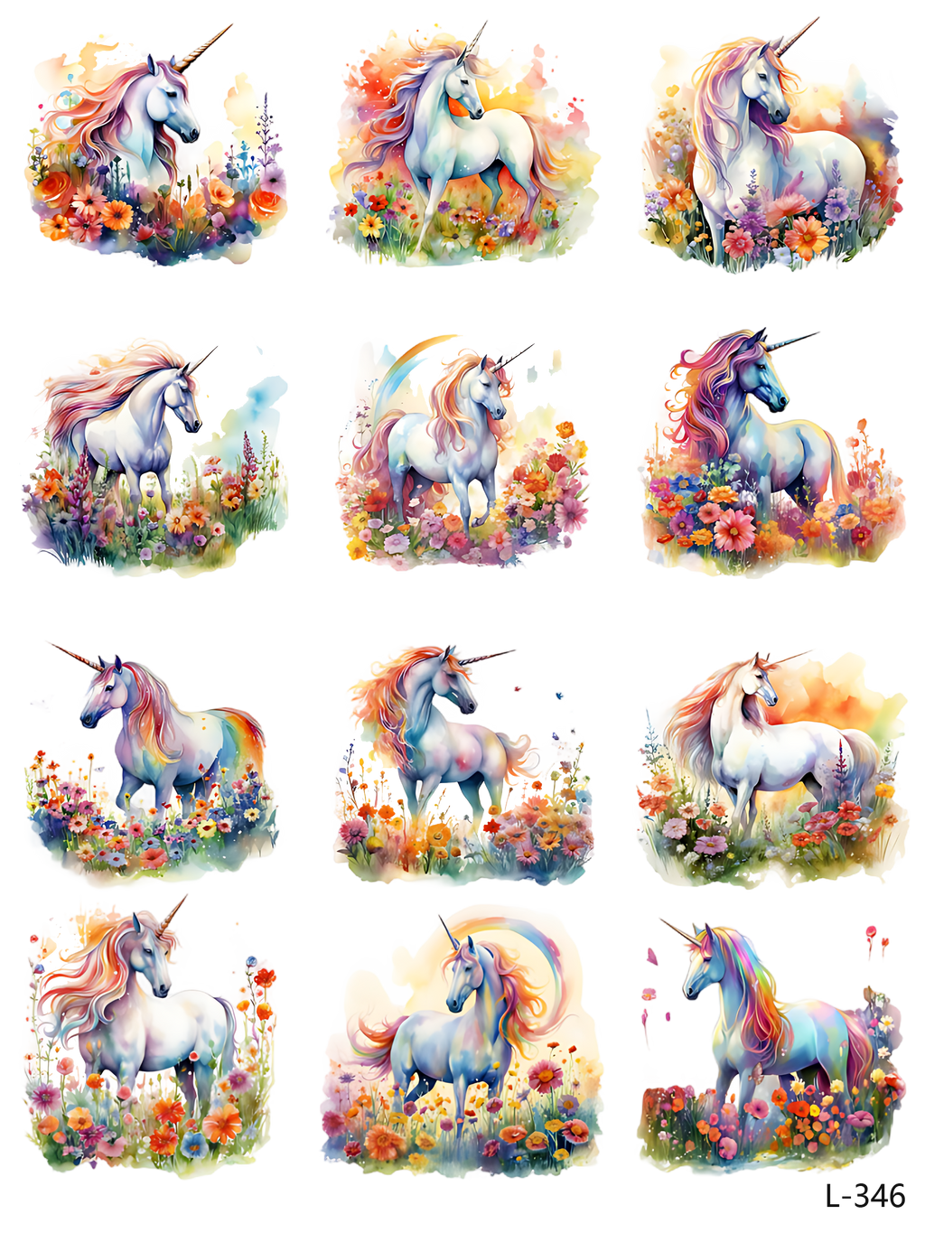 3D embossed stickers (A5 size, 15cm*20cm)