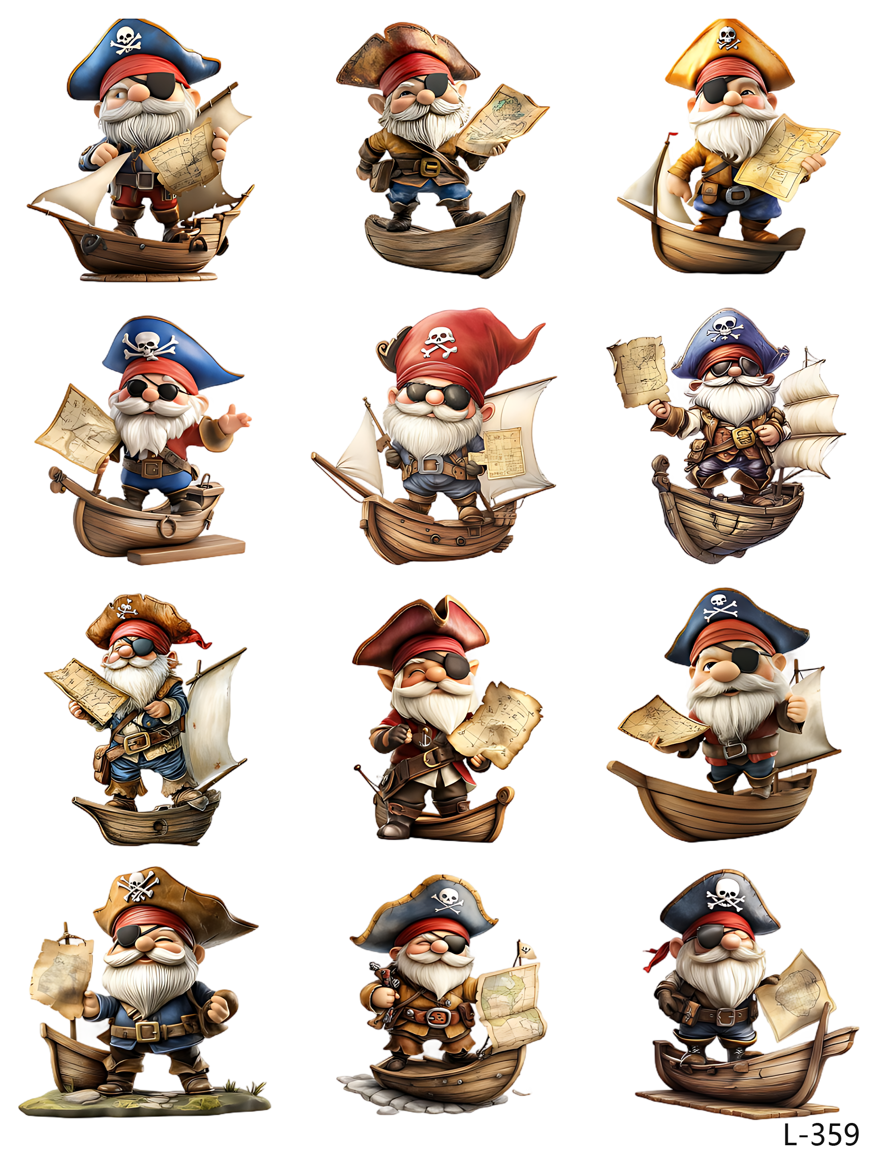 3D embossed stickers (A5 size, 15cm*20cm)