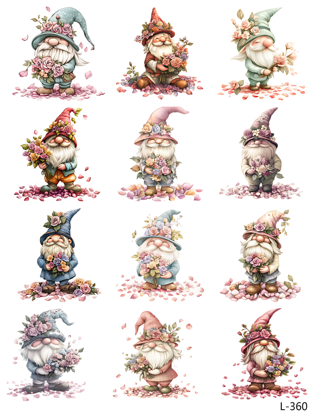 3D embossed stickers (A5 size, 15cm*20cm)